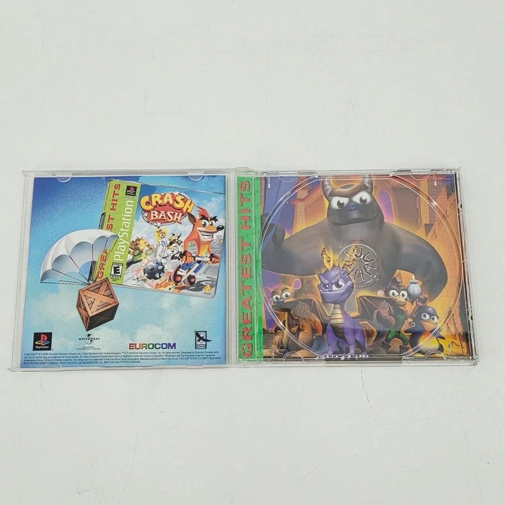 Spyro Year of the Dragon Sony PlayStation 1 PS1 Greatest Hits 2000 Complete